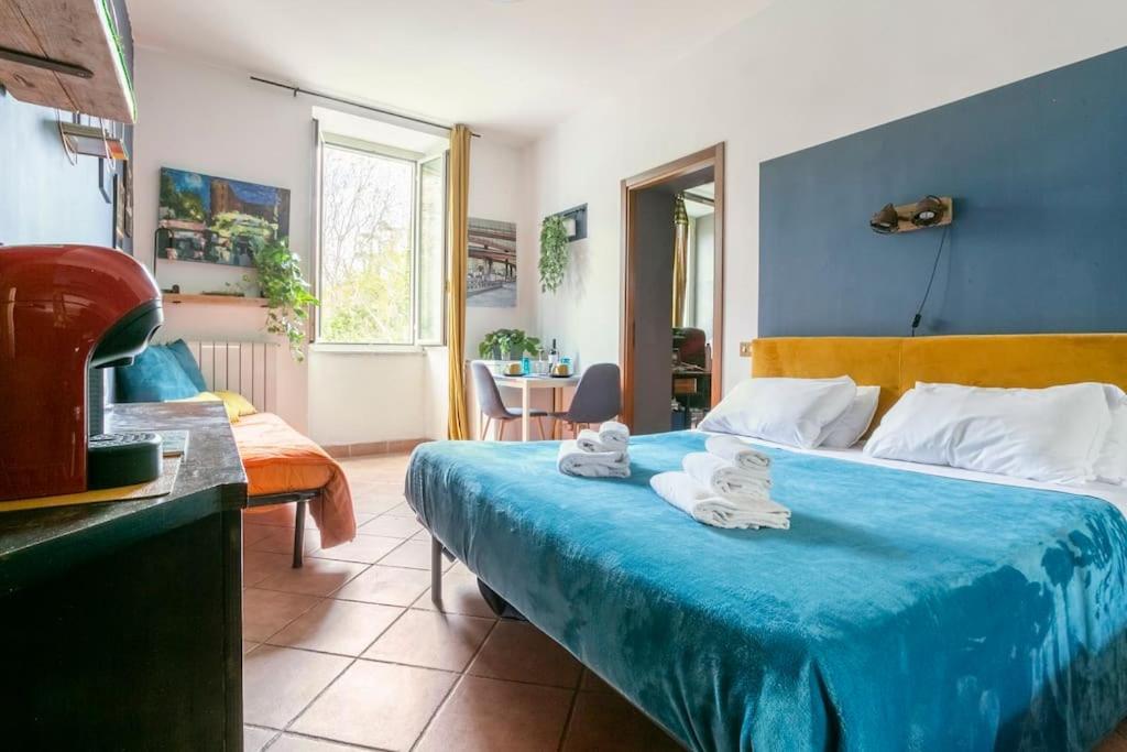 Guest Art Trastevere Station With Ac โรม ภายนอก รูปภาพ